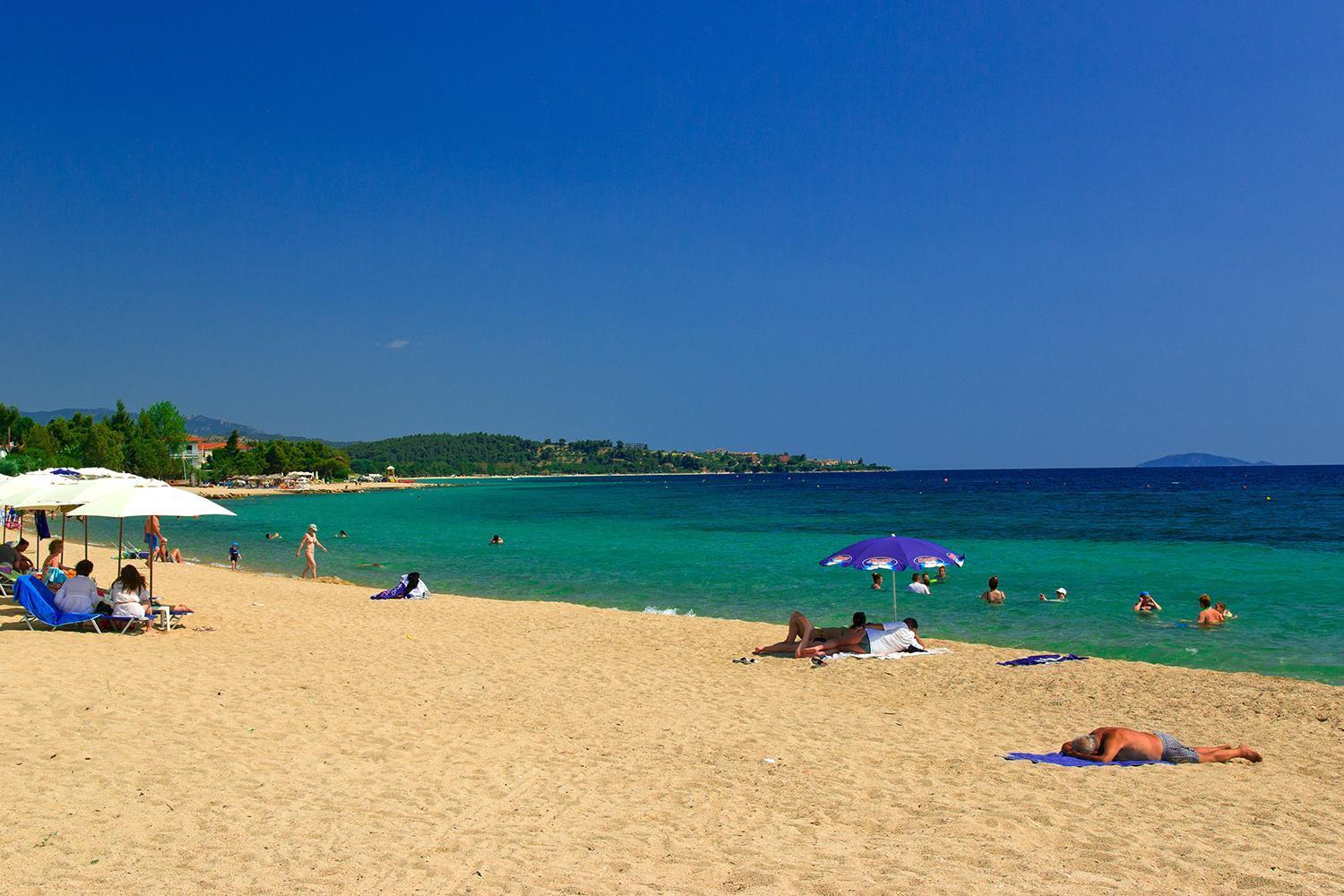 Sithonian Sunset Luxury - Nikiti Cozy Getaways Aparthotel Buitenkant foto