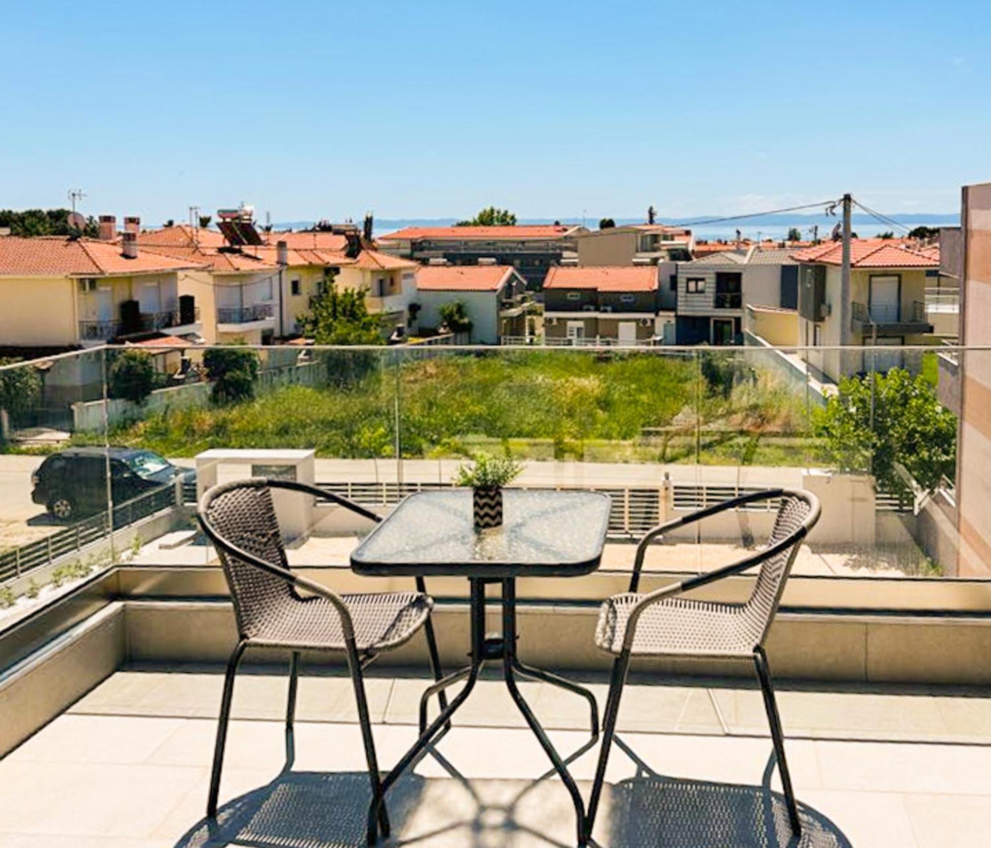 Sithonian Sunset Luxury - Nikiti Cozy Getaways Aparthotel Buitenkant foto